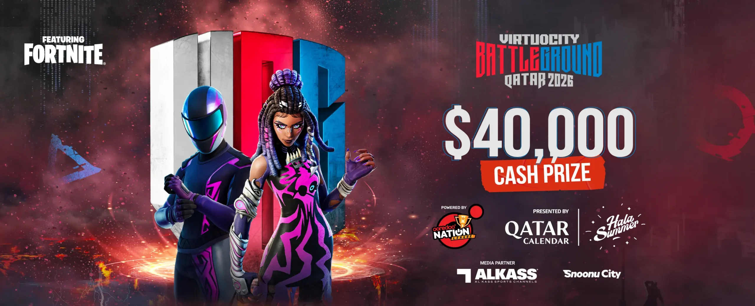 Fortnite tournament banner